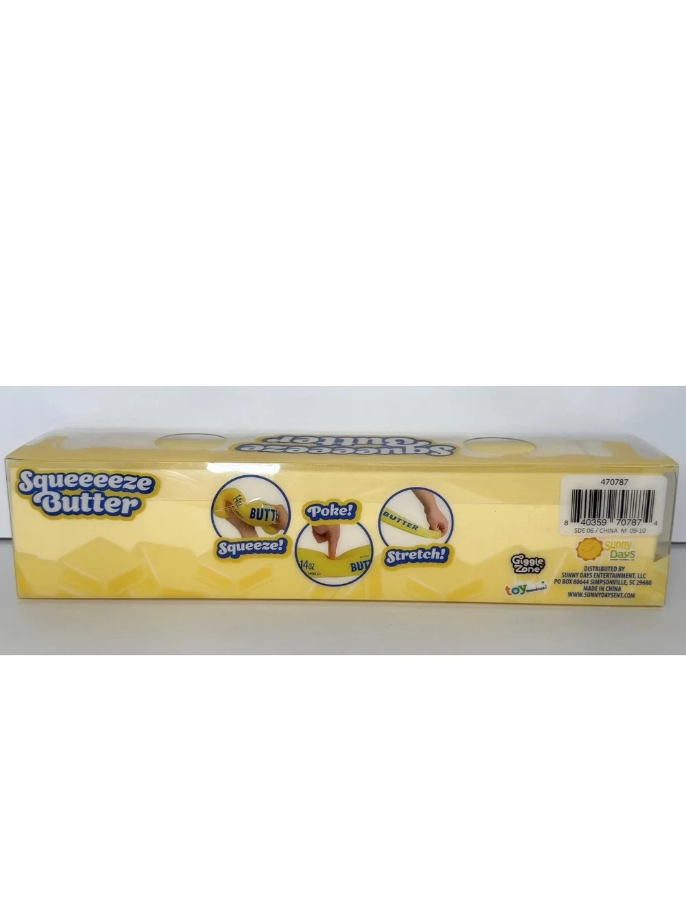 Sunny Days Squeezy Butter -Tiktok Viral Sensory Stress Relief Squeeze Toy